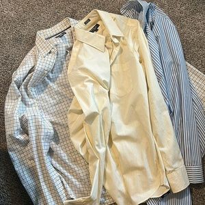 Lot of 3 men’s button ups